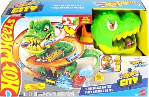 Hot Wheels T-rex Blaze Battle