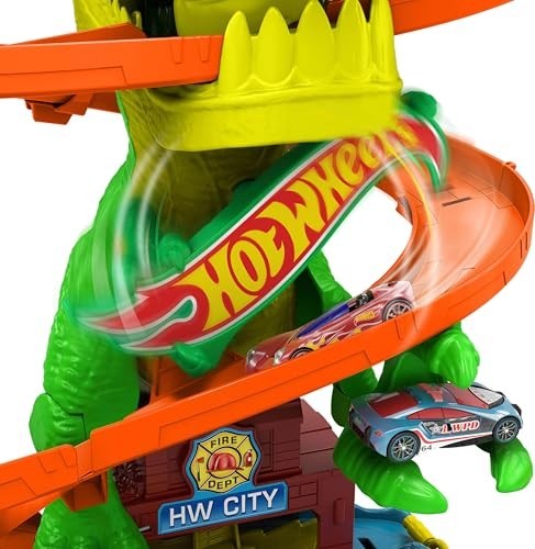 Hot Wheels T-rex Blaze Battle