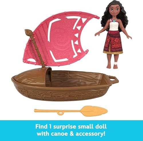 Mattel Disney Moana 2 Simea Fashion Doll with Anklet Accessory, 5 Moveable Joints & Removable Outfit