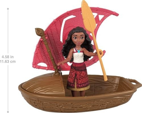 Mattel Disney Moana 2 Simea Fashion Doll with Anklet Accessory, 5 Moveable Joints & Removable Outfit