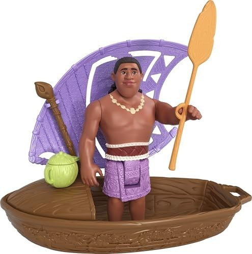 Mattel Disney Moana 2 Simea Fashion Doll with Anklet Accessory, 5 Moveable Joints & Removable Outfit