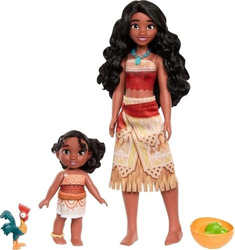 Mattel Disney Moana 2 Simea Fashion Doll with Anklet Accessory, 5 Moveable Joints & Removable Outfit