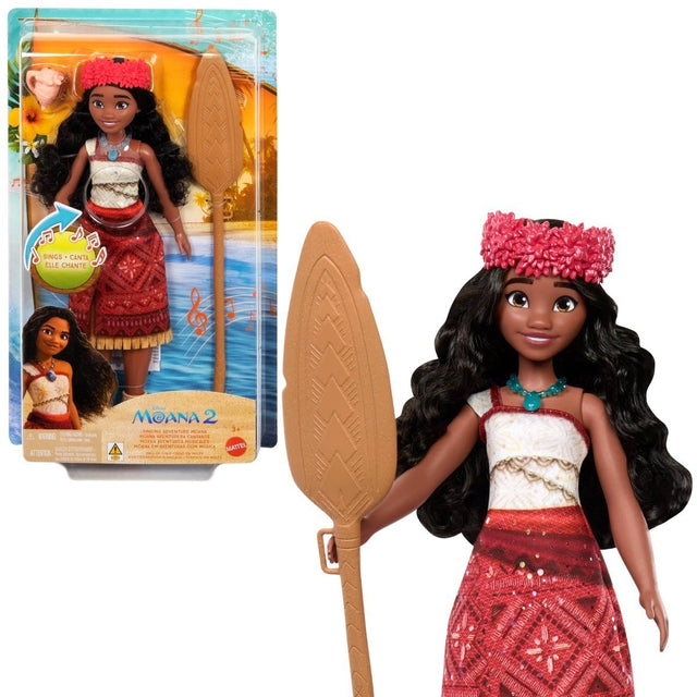 Disney Princess Moana 2 Singing Adventure Moana Doll - Multi Color