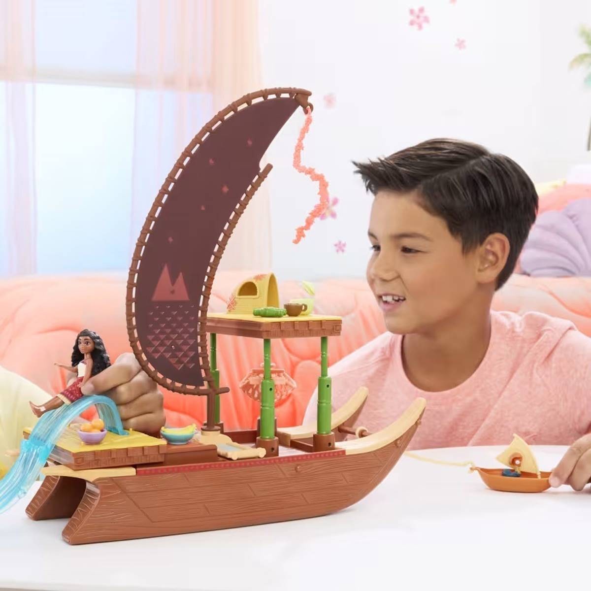Disney Princess Moana 2 Adventure Canoe Playset