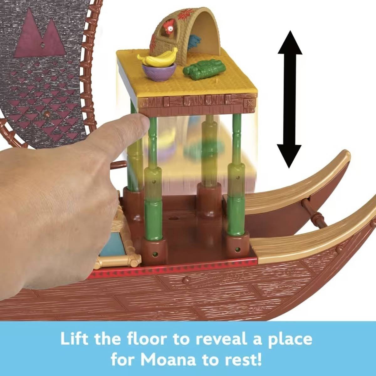 Disney Princess Moana 2 Adventure Canoe Playset