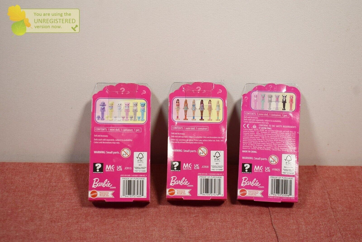 Barbie Mini Barbieland Color Reveal Spring Wave