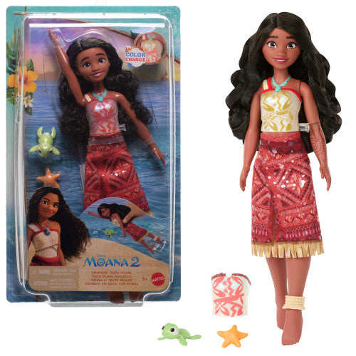Disney Moana 2 Swimming Tautai Moana Doll