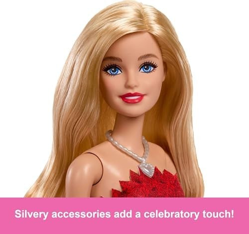 Barbie 80th Anniversary Ruby Red Doll