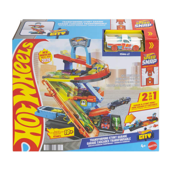 Hot Wheels City Stunt Garage (2026)