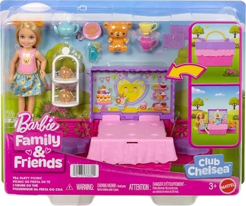 Barbie Family & Friends Chelsea Tea Party Picnic