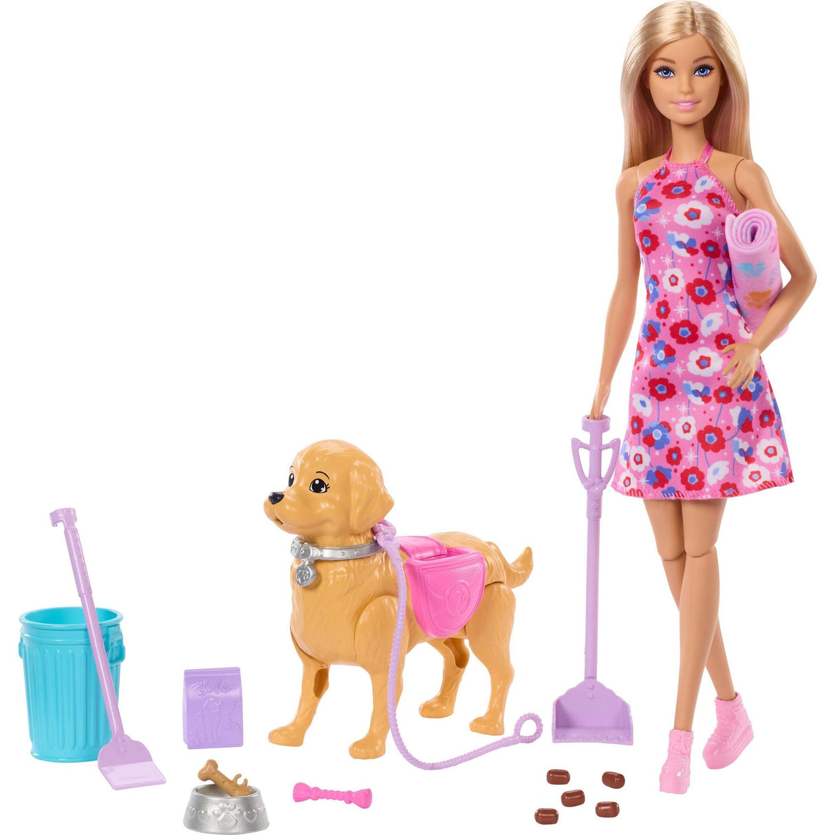 Barbie Family & Friends Walk & Potty - Barbie Malibu