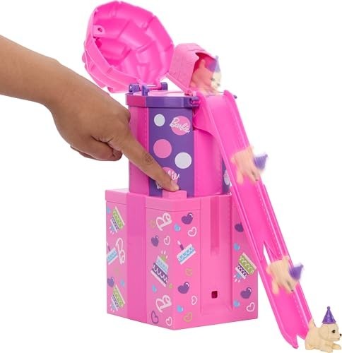 Barbie Reveal Party Unboxed Birthday Surprise & Slide