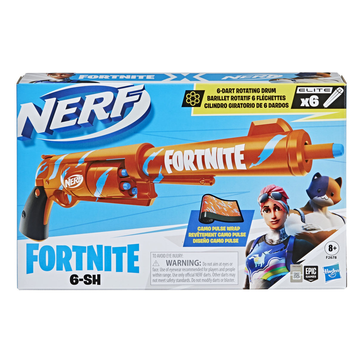 Nerf Fortnite Six Shooter
