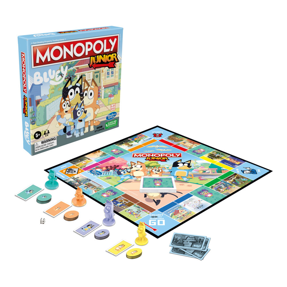 Monopoly Junior Bluey
