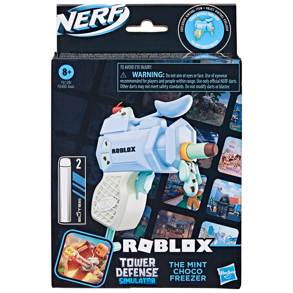Nerf Roblox Ms Asst - Tower Defense Simulator The Mint Choco Freezer