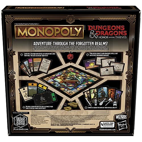 Monopoly - Dungeons And Dragons: Honor Among Thieves
