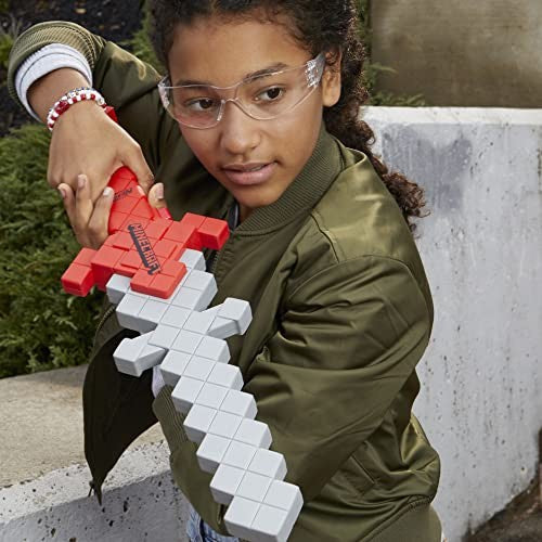 Nerf Minecraft Heartstealer Sword 4 Nerf Elite Foam Darts Foam Blade Dart Blaster