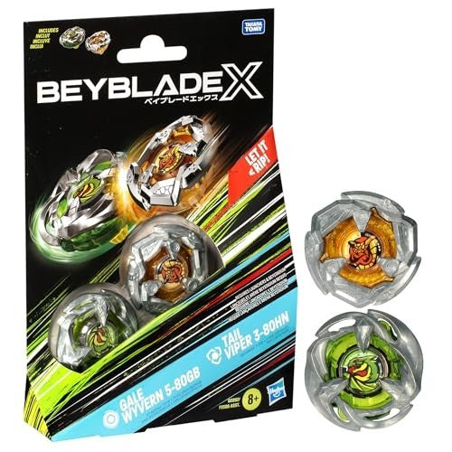 Beyblade X Duel Pack - Gale Wyvern & Tail Viper