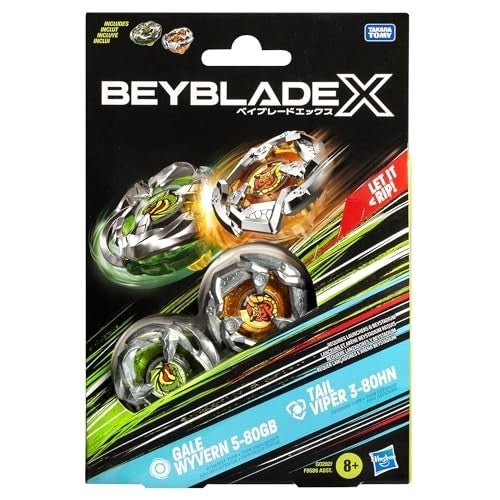 Beyblade X Duel Pack - Gale Wyvern & Tail Viper