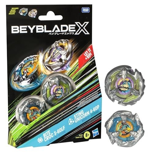 Beyblade X Duel Pack - Bit Croc & Sting Unicorn