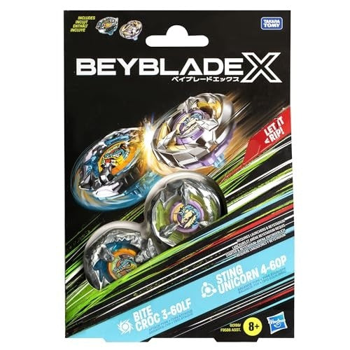 Beyblade X Duel Pack - Bit Croc & Sting Unicorn