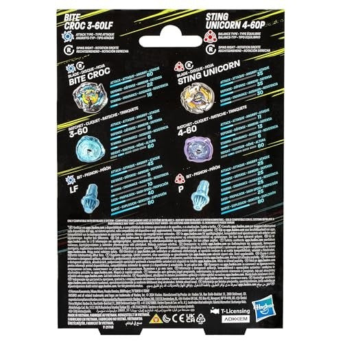 Beyblade X Duel Pack - Bit Croc & Sting Unicorn