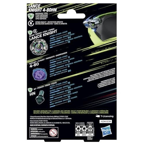 Beyblade X Starter Pack Ast - Lance Knight 4-80hn