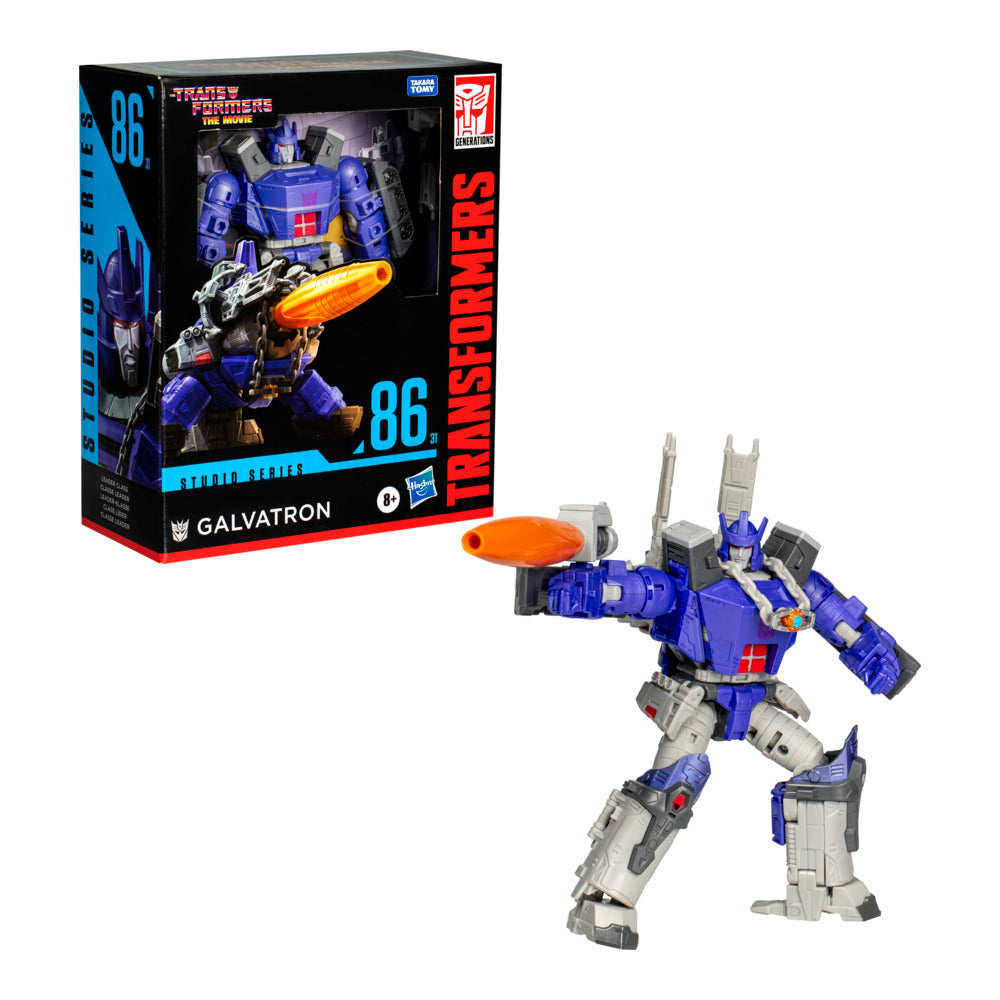Transformers Studio Series Leader Class the Transformers: the Movie 86-31 Galvatron 8.5” Action Figure 8+