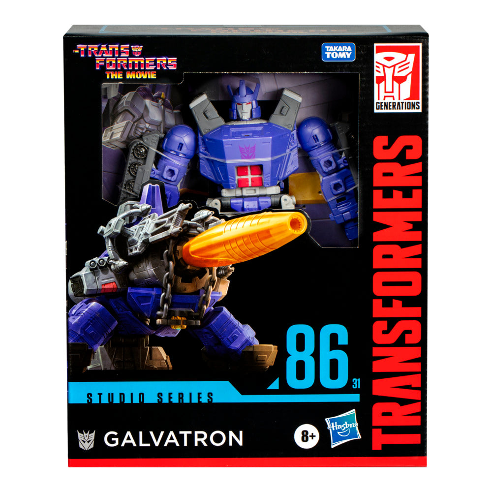 Transformers Studio Series Leader Class the Transformers: the Movie 86-31 Galvatron 8.5” Action Figure 8+