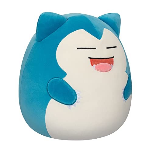 Pokemon Squismallow 10'' Asst - Snorlax