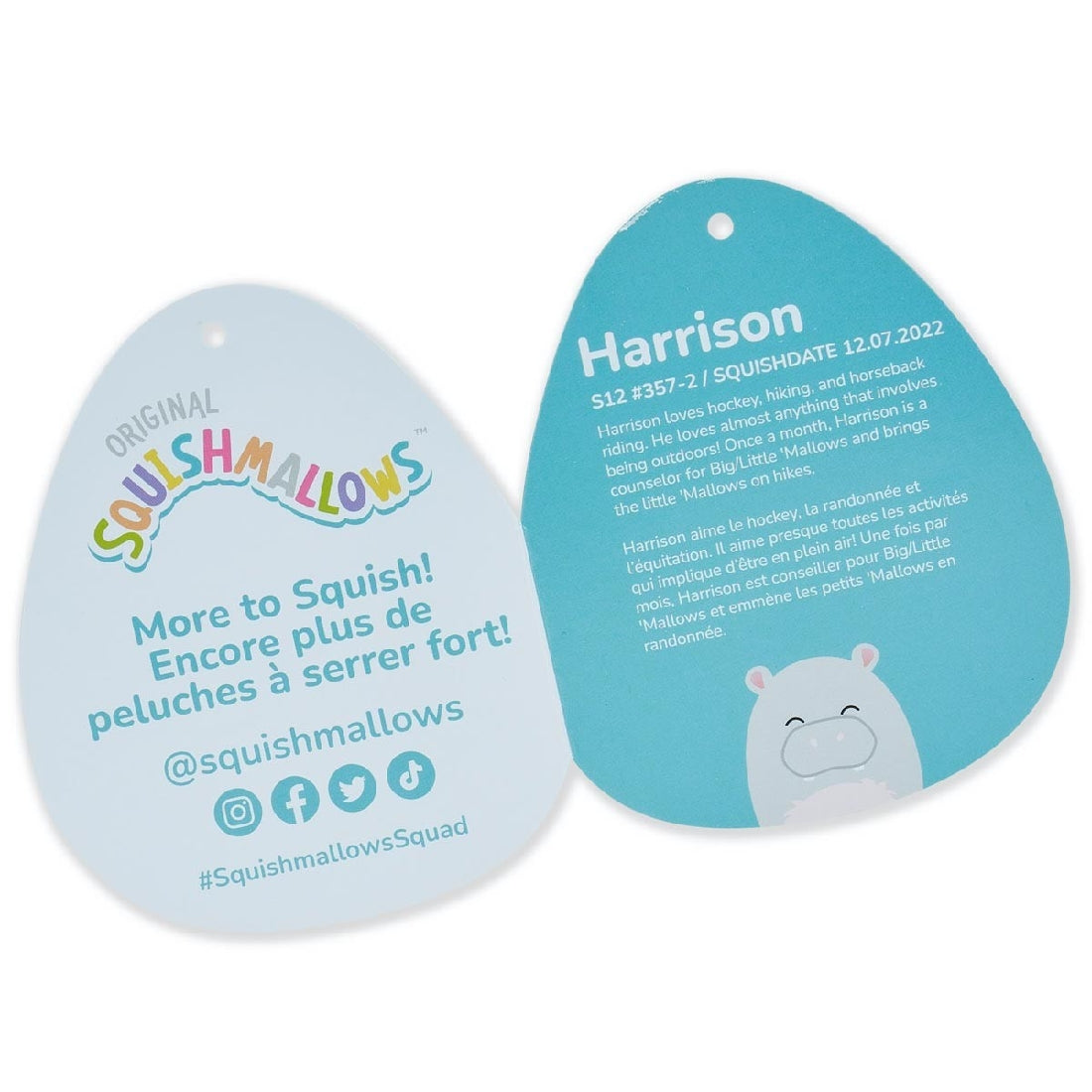 Squishmallows 12" - Harrison