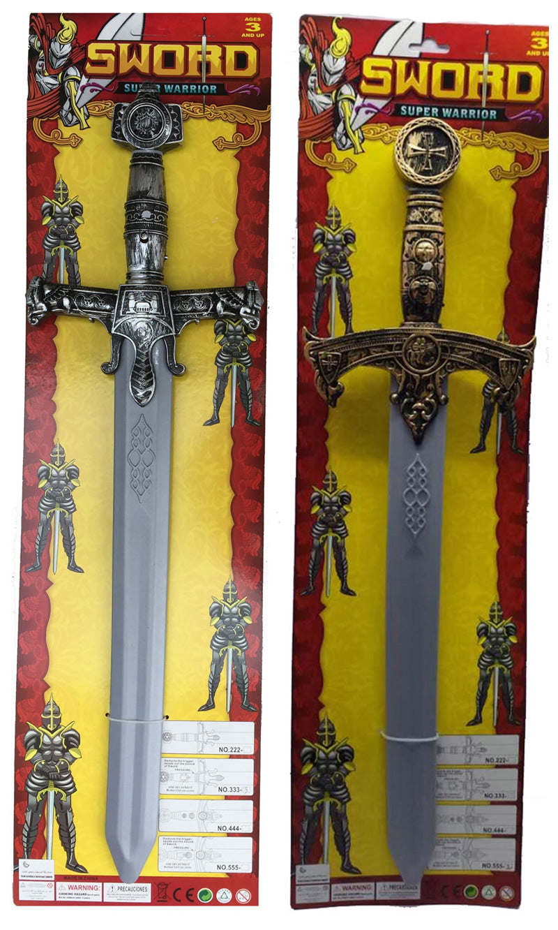 Super Warrior Sword Ast.