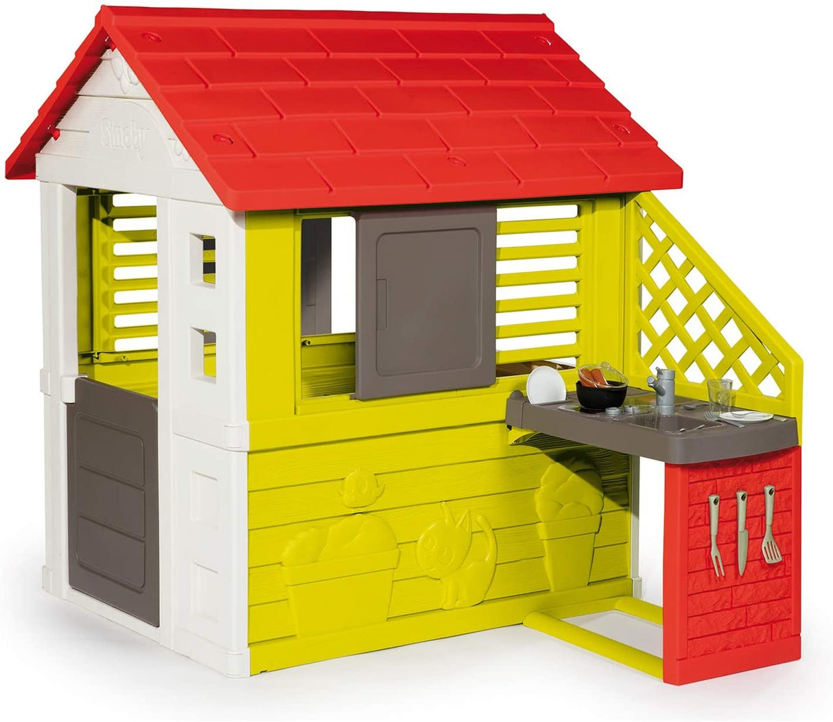 SMOBY NATURE HOUSE AND KITCHEN