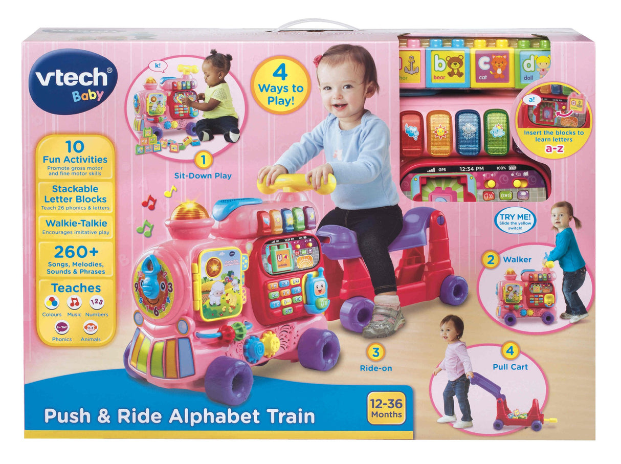 Vtech Push & Ride Alphabet Train (Pink)