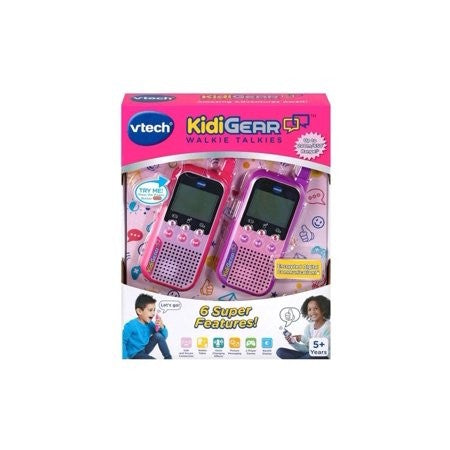 VTECH KIDIGEAR WALKIE TALKIES PINK