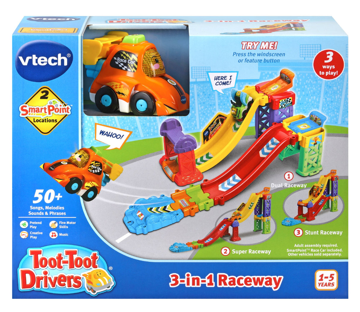 Vtech Toot-Toot Drivers 3-in-1 Raceway