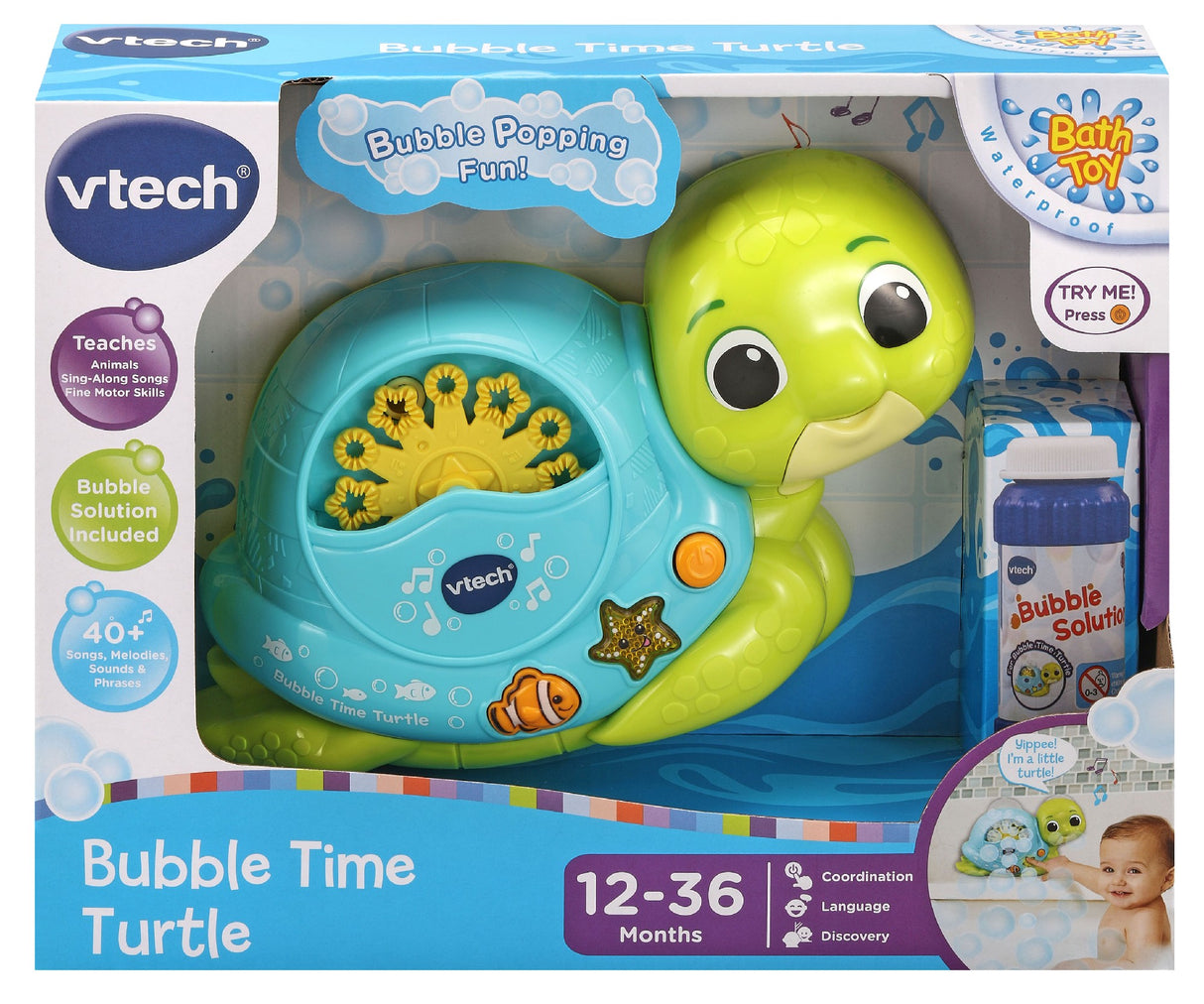 Vtech Bubble Time Turtle