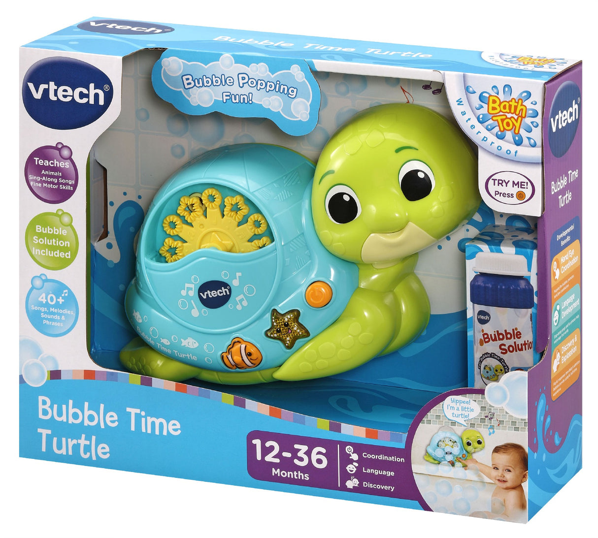 Vtech Bubble Time Turtle