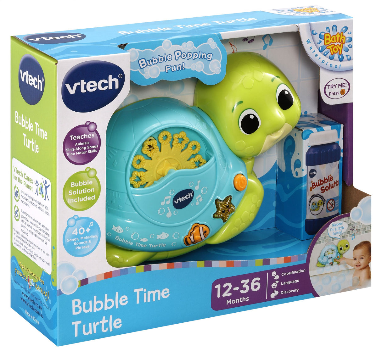 Vtech Bubble Time Turtle