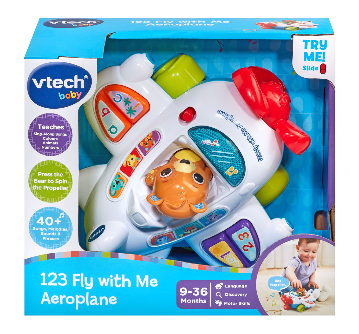 Vtech 123 Fly with Me Aeroplane