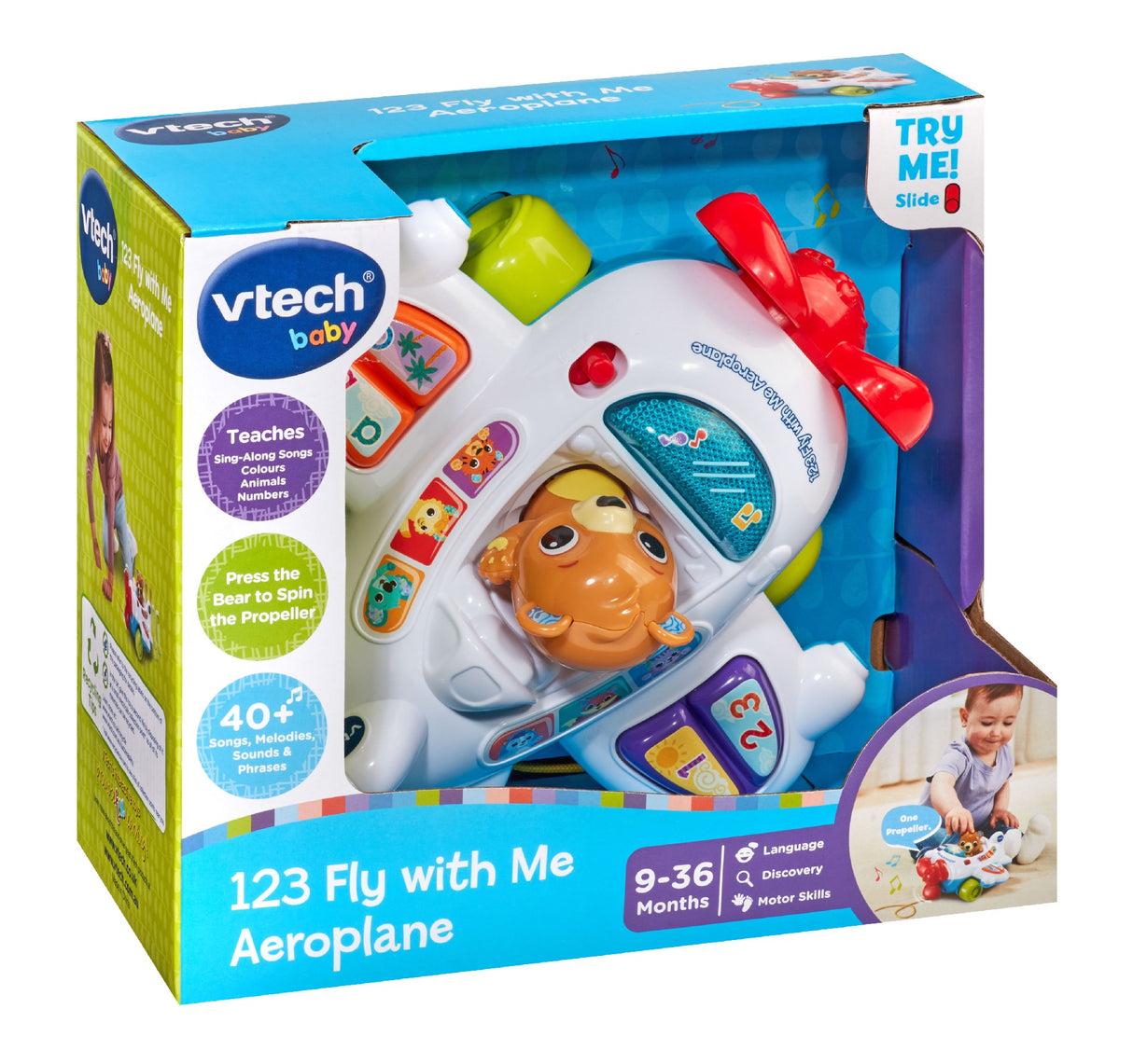 Vtech 123 Fly with Me Aeroplane