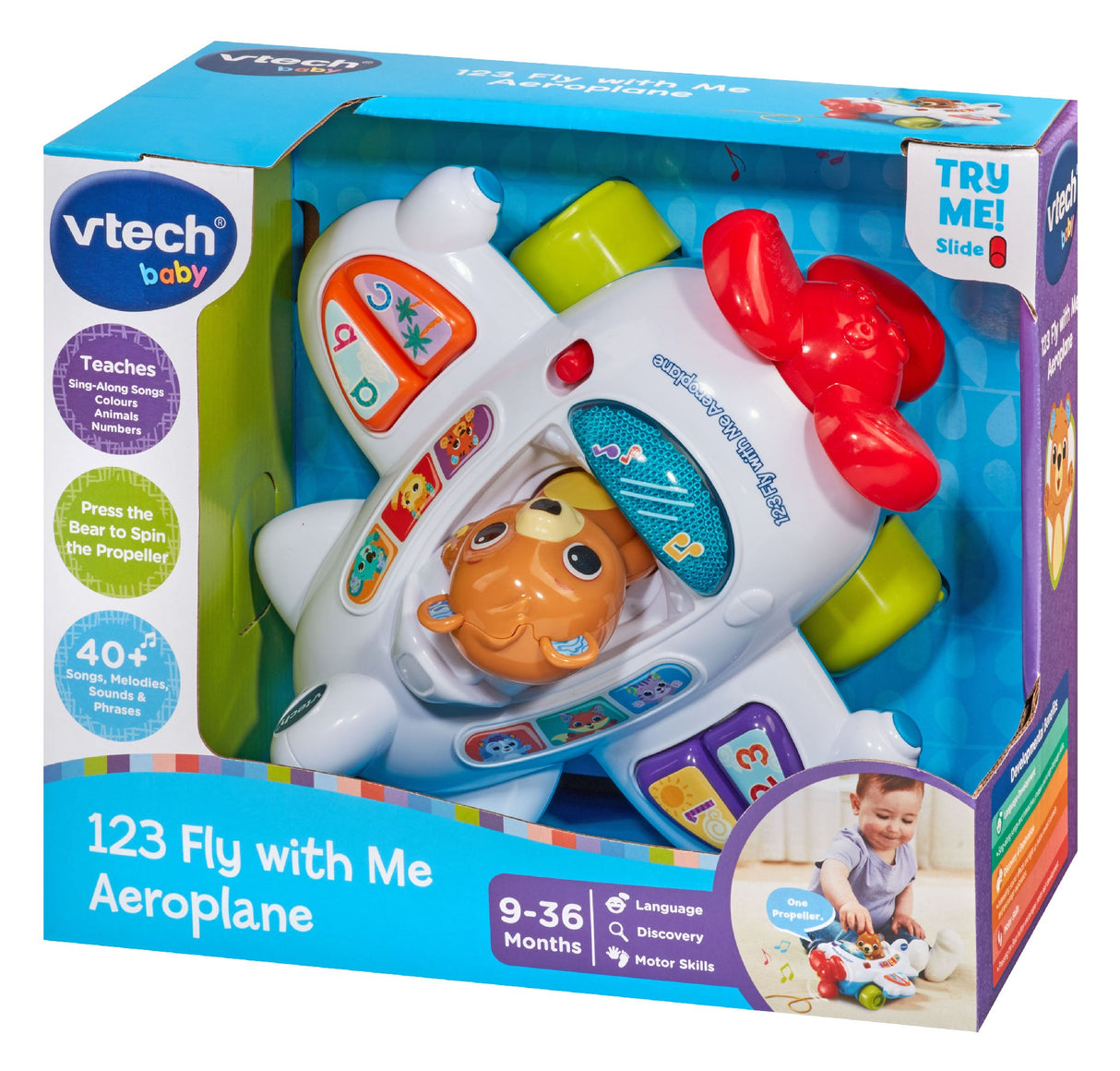 Vtech 123 Fly with Me Aeroplane