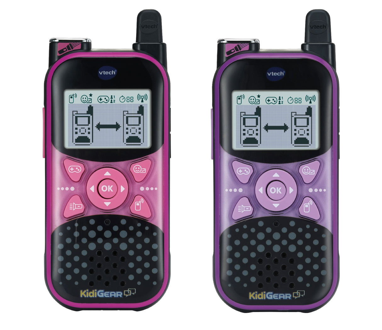 Vtech KidiGear Walkie Talkies Explorer Purple/Pink