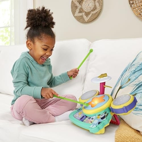 Vtech Bluey Hooray Drum Set