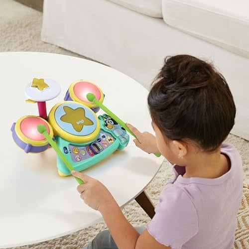 Vtech Bluey Hooray Drum Set