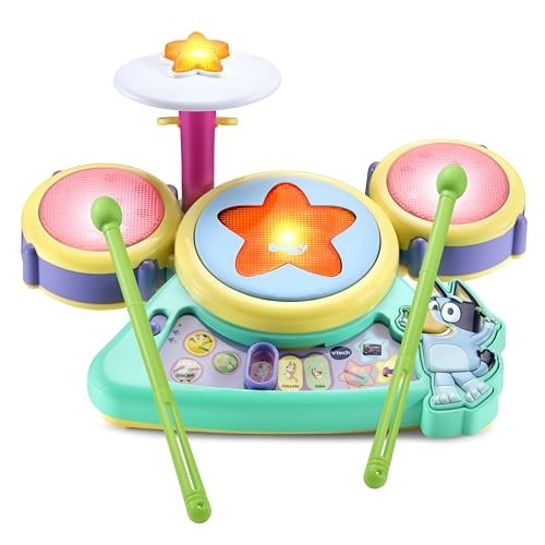 Vtech Bluey Hooray Drum Set