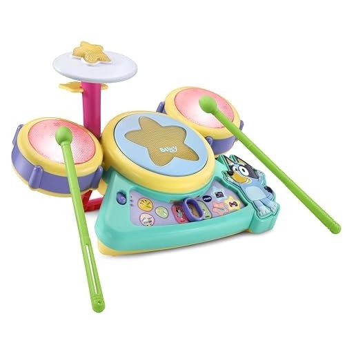 Vtech Bluey Hooray Drum Set
