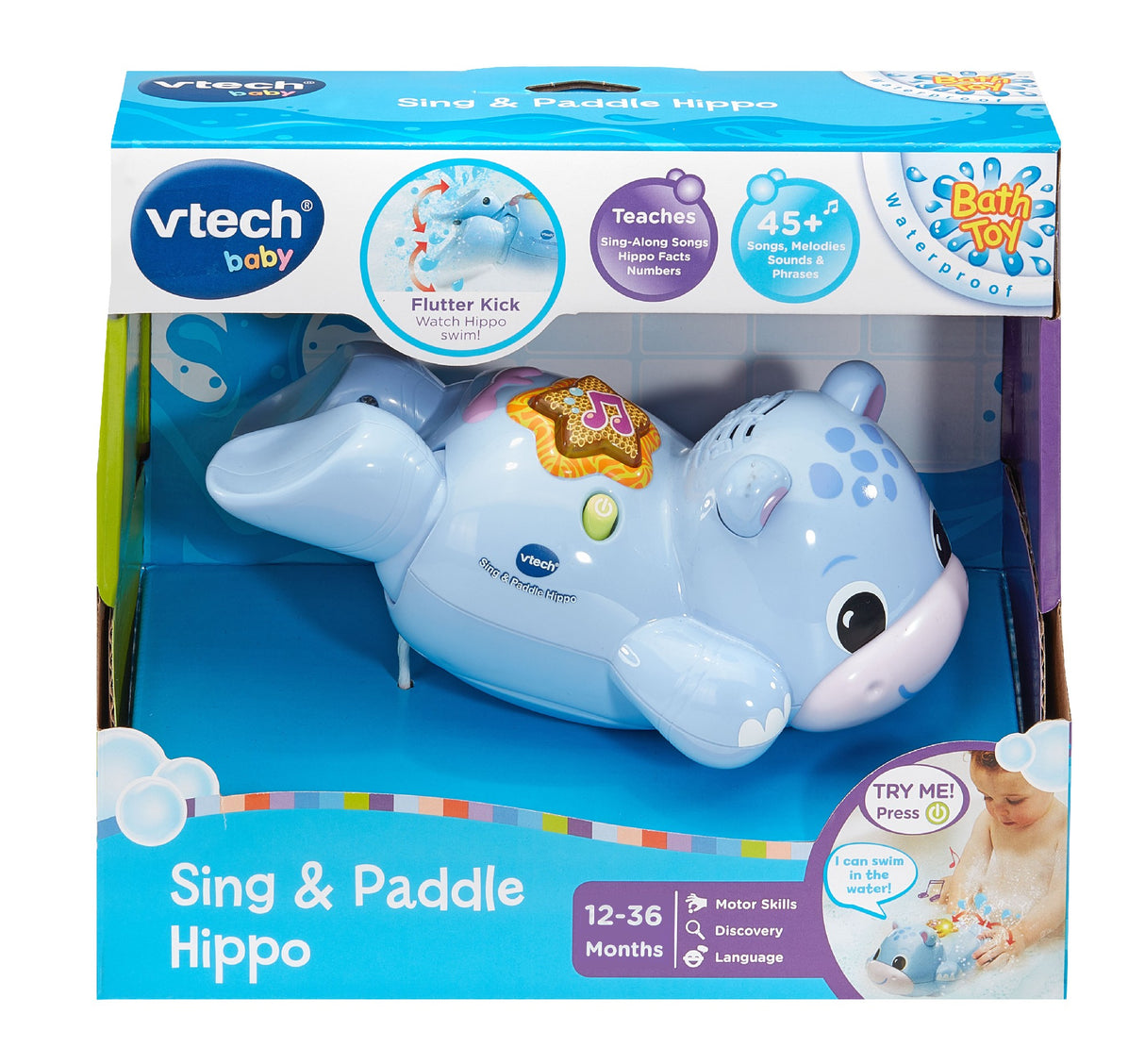 Vtech Sing & Paddle Hippo