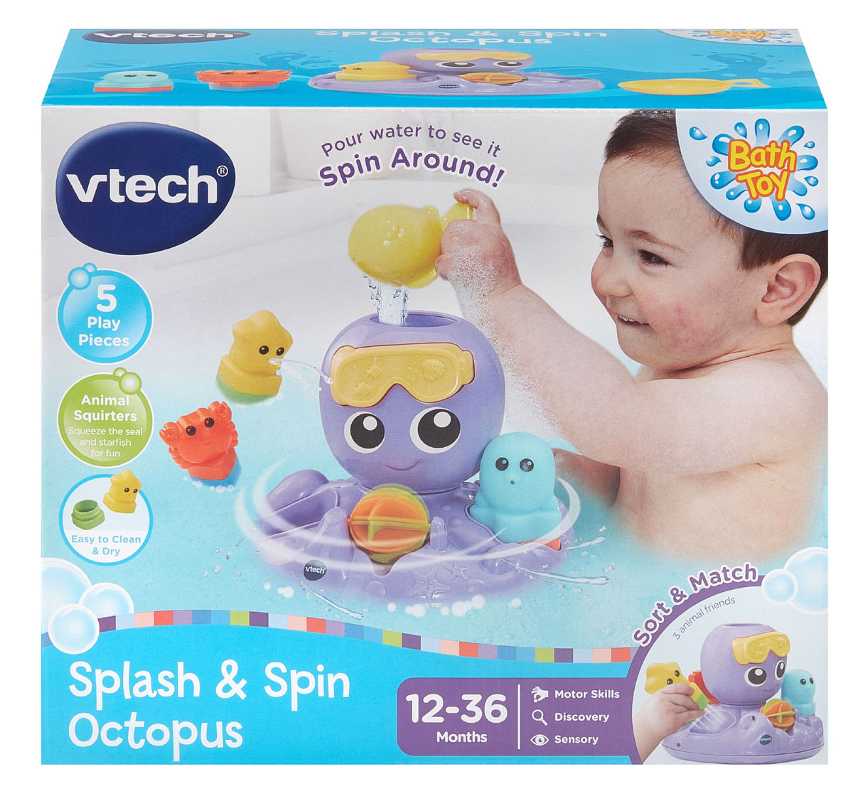 Vtech Splash & Spin Octopus
