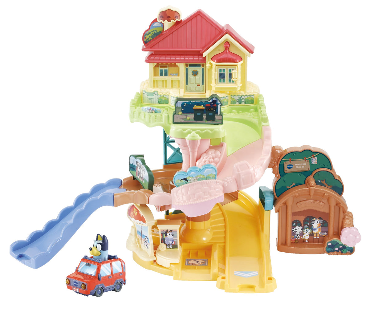Vtech Toot-Toot Drivers Bluey Road Trip Play Set